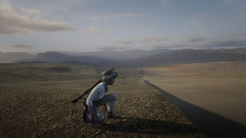 Illustration for article titled Jugadores de Red Dead Online logran escapar de los límites del juego y encuentran un fascinante desierto
